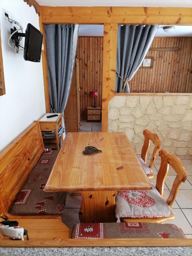 Studio "Le Panpounet" Les Contamines-Montjoie Ngoại thất bức ảnh